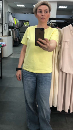 Футболка базовая_715/желтый - Ihomelux фото 2