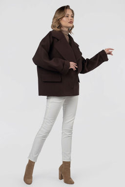 01-12192 Пальто женское демисезонное - El podio фото 3