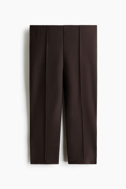 Leggings capri con raya