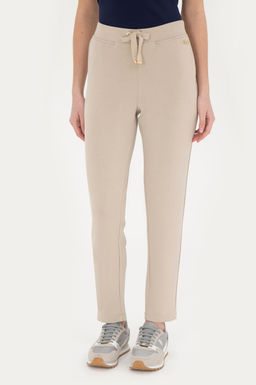 Женские легкие спортивные штаны цвета хаки - U.s. polo assn фото 8