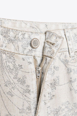 ZW COLLECTION MID-WAIST BALLOON JEANS - Zara фото 9