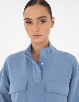 Mavi Comfort Fit Modal Kuma_ Sweatshirt - Pierre cardin фото 2