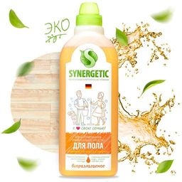 SYNERGETIC ДЛЯ МЫТЬЯ ПОВЕРХНОСТЕЙ флакон 1л  фото 2
