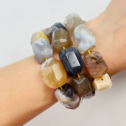 Бусины для украшений из Агата - Радуга самоцветов фото 2