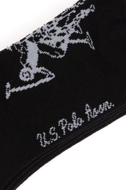 Женщина черные носки неожиданно скидка в корзине - U.s. polo assn фото 3