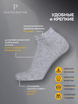 /10 пар. Мужские носки PNS-116 - Pantelemone фото 5