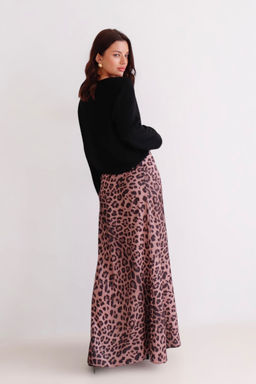 Martichelli Юбка с анималистичным принтом