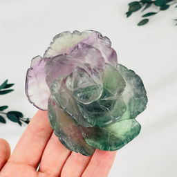 Цветок из Флюорита