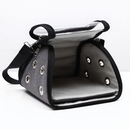 Сумка-переноска Мини 25 х 21 х 16 см, серая - Simaland фото 3