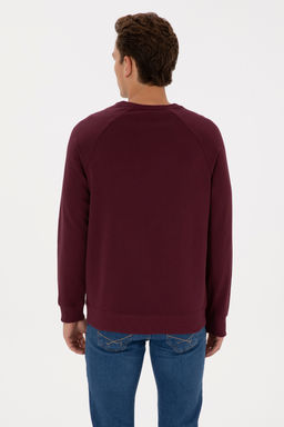 Erkek Bordo Basic Sweatshirt - U.s. polo assn фото 19