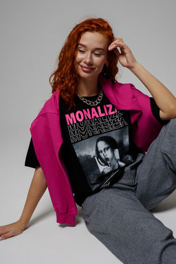 8506/1 Футболка женская оверсайз - Натали фото 112