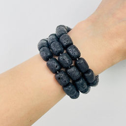 Бусины для украшений из Лавы 38 см