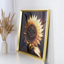 Картина 50х50 Подсолнух / GL-02 /уп 24/стразы - Галеонтрейд фото 2