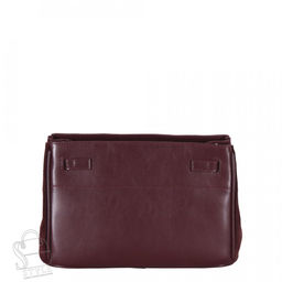 Сумка женская кожаная 6463BDAA wine red Baidou в Новосибирске