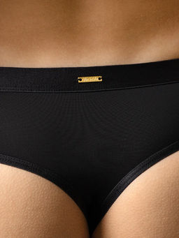 3211L DESIDERIO Трусы String (высокая линия талии) (ЧЗ) nero