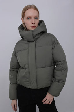 Стеганая куртка c капюшоном - Incity фото 13