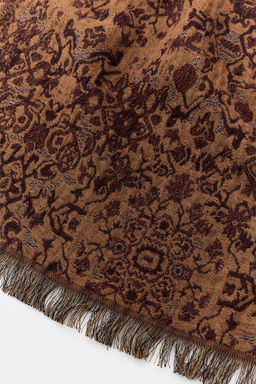 WOOL JACQUARD SCARF - Zara фото 5