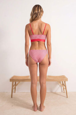 Puantiye Desenli Straplez Kapl_ Normal Bel Regular Bikini Tak_m_ TBESS26BT00211 - Trendyolmilla фото 3