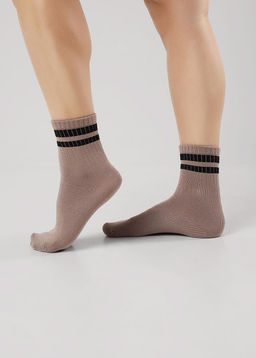 CLE Носки жен.Д2223 блеск вискоза чёрный - Clever wear фото 2