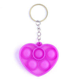 Цена за 5 шт. Антистресс игрушка-брелок «POP IT», Симпл димпл, мини МИКС