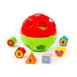 Игрушка-сортер "Шар", дим. 15,5см (90492) в сетке, Полесье