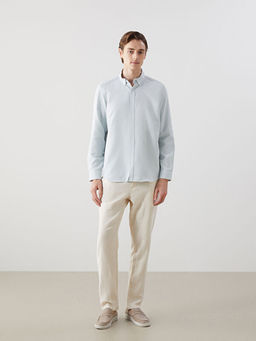 Slim Fit Uzun Kollu Arm?rl? Erkek G?mlek