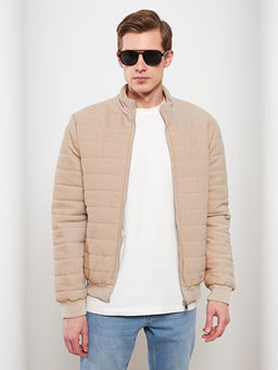 Slim Fit Dik Yaka Uzun Kollu Erkek Spor H?rka