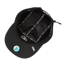 Бейсболка DJINNS арт. 5P Soft Flat Cap Summer Knit (черный)  фото 2