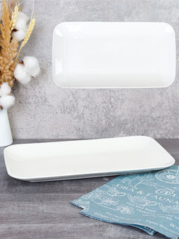 Блюдо прямоугольное / DR-1011 /уп 22/ 35,5х19 см