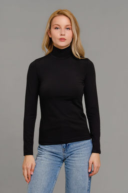 Арт.12803/1 Водолазка женская 42-50 (5 шт) Цвет:черный - Калинка фото 19