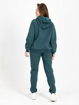 Костюм женский из Футера с начесом Петроль Рост 160-175 см