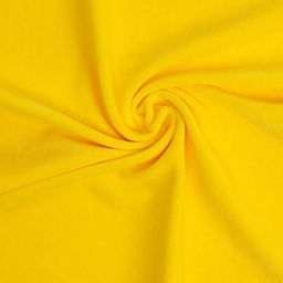 Ткань для рукоделия, велюр на трикотажной основе, цвет жёлтый, лоскут 45×50 см