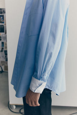 Camisa de rayas en algod?n - H&m фото 4