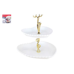 Ваза 2-х ярусная, 20х25см ZD12111 - Коралл фото 2