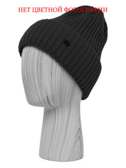 Шапка жен. шерсть+акр LB-A53053 black