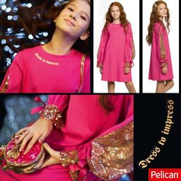 Pelican GFDJ4246 платье для девочек  фото 6