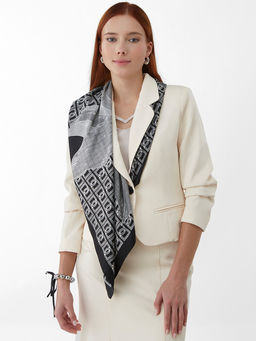 Большой, мягкий, тонкий и очень нежный платок с рисунком - Tantino фото 7