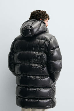 LONG 100% FEATHER PUFFER JACKET - Zara фото 3