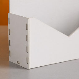 Кашпо деревянное 18620 см Конверт Радель Полнота, белый Дарим Красиво фото 4