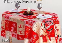 Скатерти клеёнка новогодние