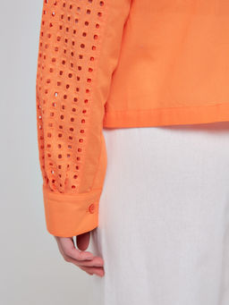 Рубашка укороченная - Stilla фото 7