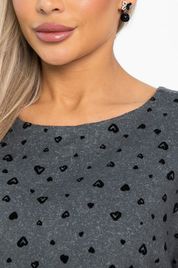 Джемпер трикотажный Лесси (серый) Б14763-10М - Lt collection фото 5