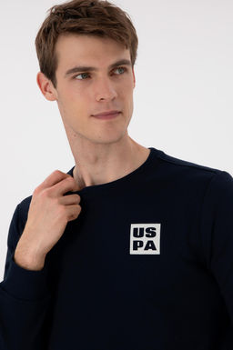 Мужской темно-синий свитшот Неожиданная скидка в корзине - U.s. polo assn фото 2