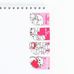 Цена за 4 шт. Магнитные закладки мини, 4 шт. «Самой милой»