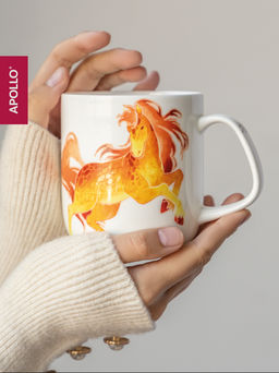 Кружка APOLLO genio Stallone Basalto 600 мл оранжевый
