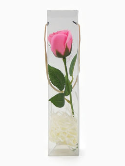 Мыльная роза розовая в коробке - SB BEAUTY фото 5