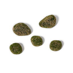 Мох искусственный, для декора, «Камни с мелкой каменной крошкой», набор 5 шт., коричневый, Greengo