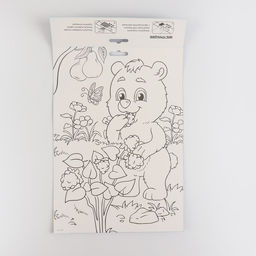 Цена за 2 шт. Фреска «Сладкоежка», 9 цветов песка