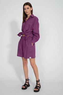 Льняные шорты 4074