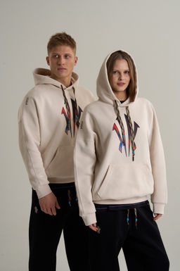 Худи Бежевый KAI Sweat Hoodie